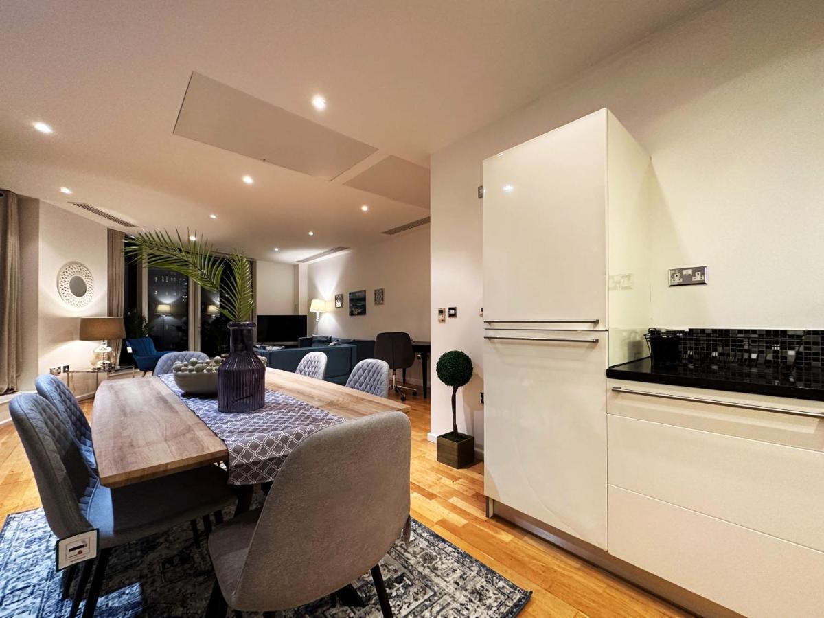 Stylish Apartment In Canary Wharf Лондон Экстерьер фото